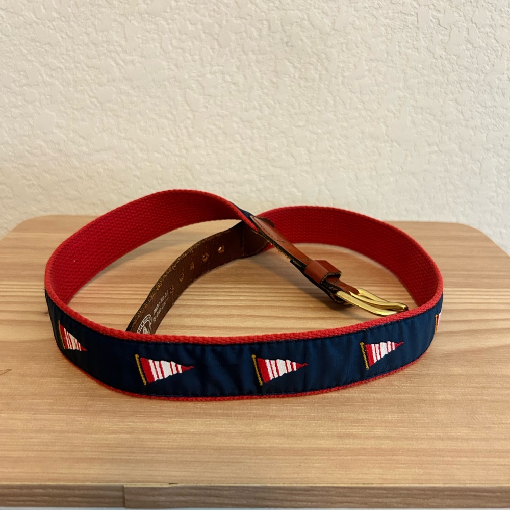 Leatherman Limited Handmade Leather Nautical Belt Size 32